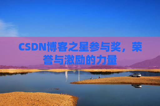 CSDN博客之星参与奖，荣誉与激励的力量